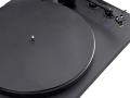Odinis patefono padėklo kilimėlis is tikros naturalios odos sulaikantis vibracijas Leather Turntable Platter Mat SPLIT asdf