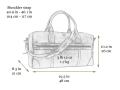 leather duffel bag   to the ligh